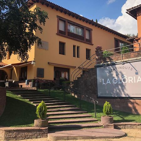 Hostal De La Gloria Viladrau Buitenkant foto