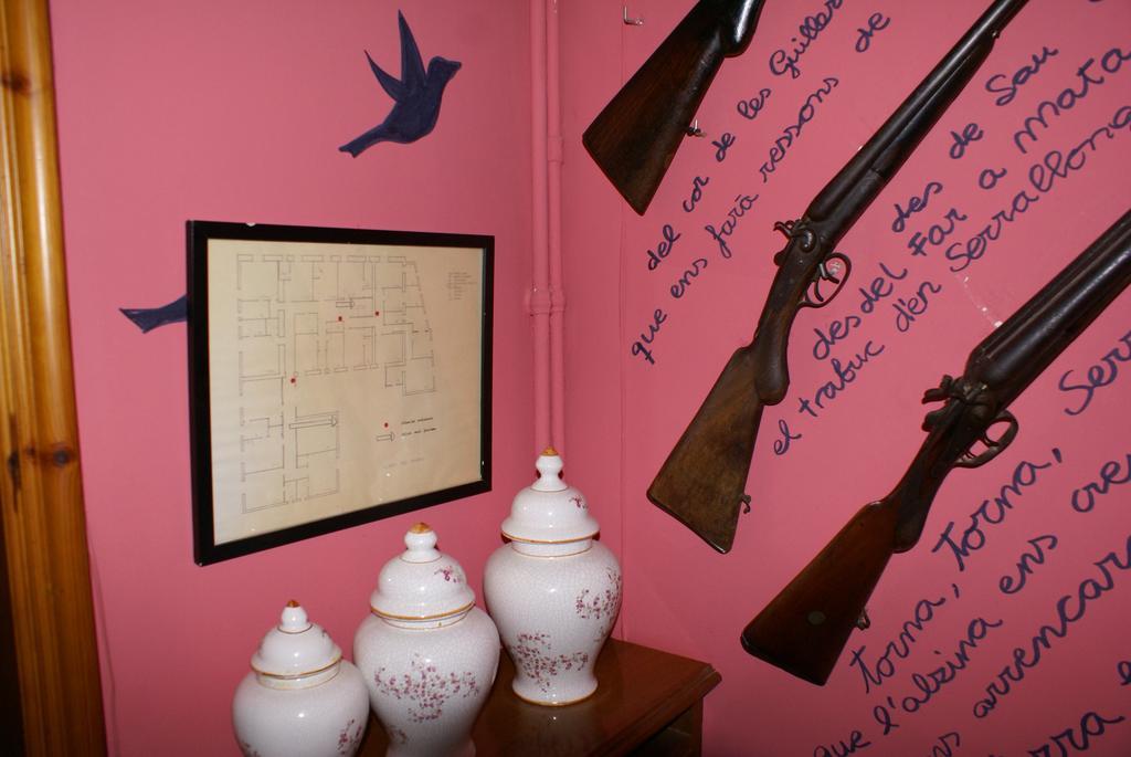 Hostal De La Gloria Viladrau Buitenkant foto