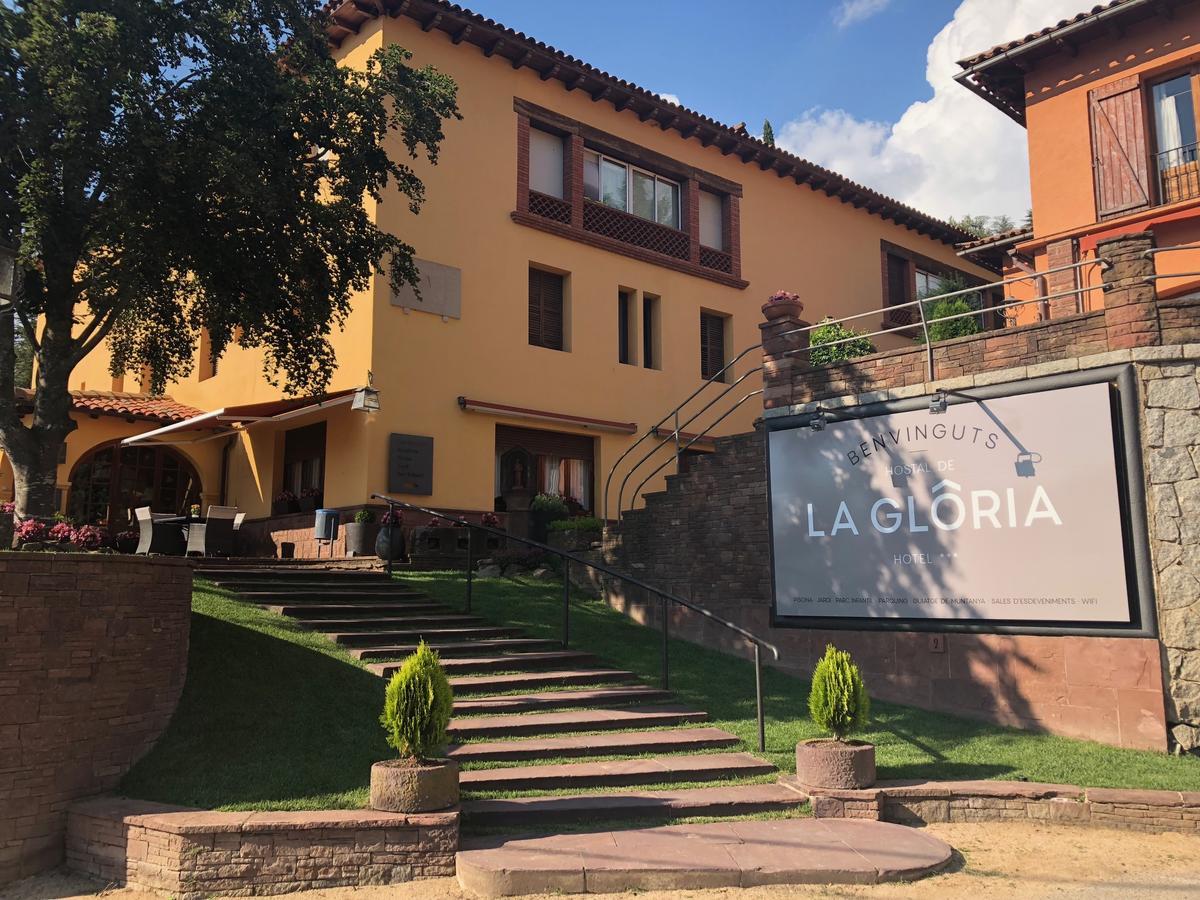 Hostal De La Gloria Viladrau Buitenkant foto